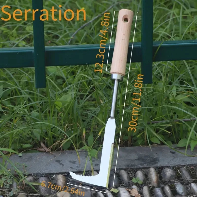 Multifunctional Weed Removal Tool for Narrow Joints
