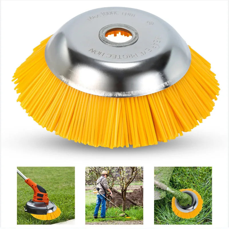 Nylon Weed Removal Brush for Trimmers and Edgers