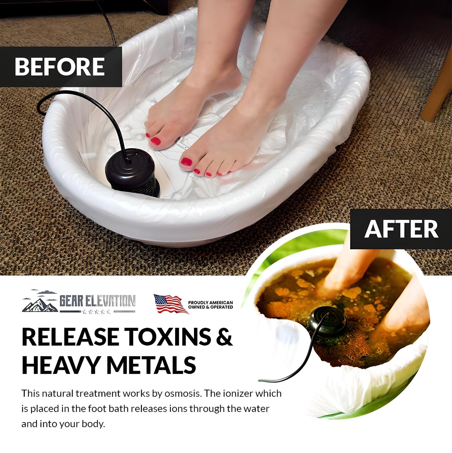 Detox Foot Spa for Relaxation and Toxin Flush