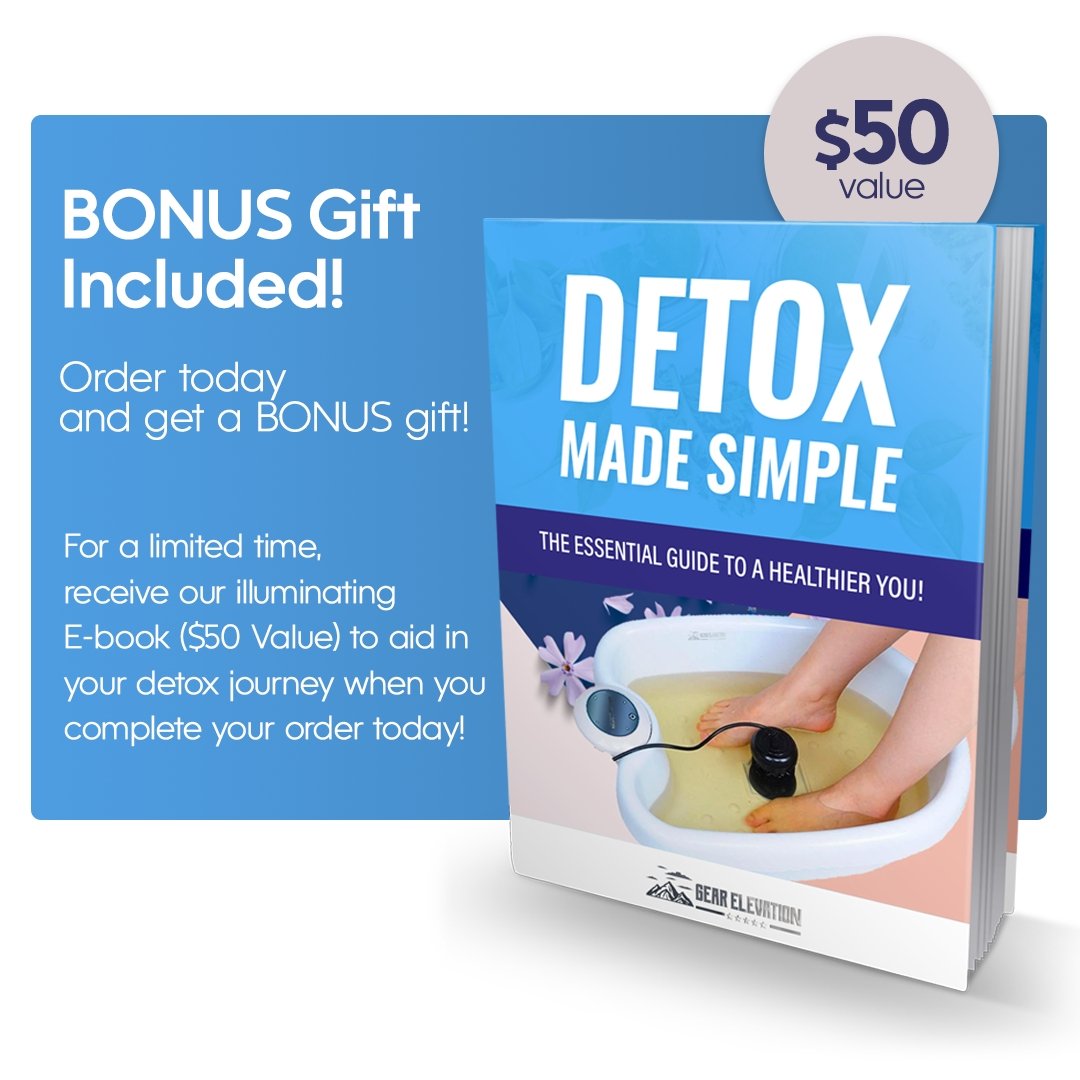 Detox Foot Spa for Relaxation and Toxin Flush