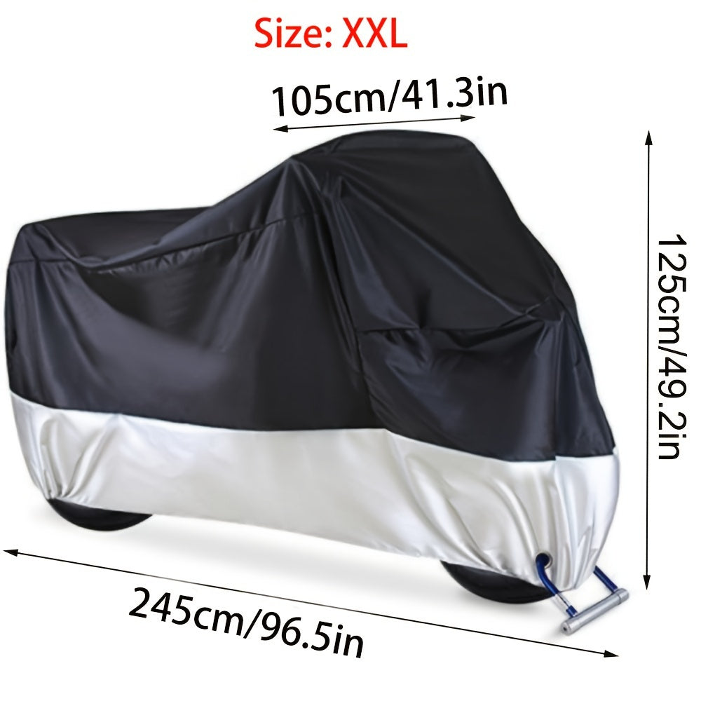 Woven Textile Motorcycle and Bicycle Cover for Dust and Moisture Protection