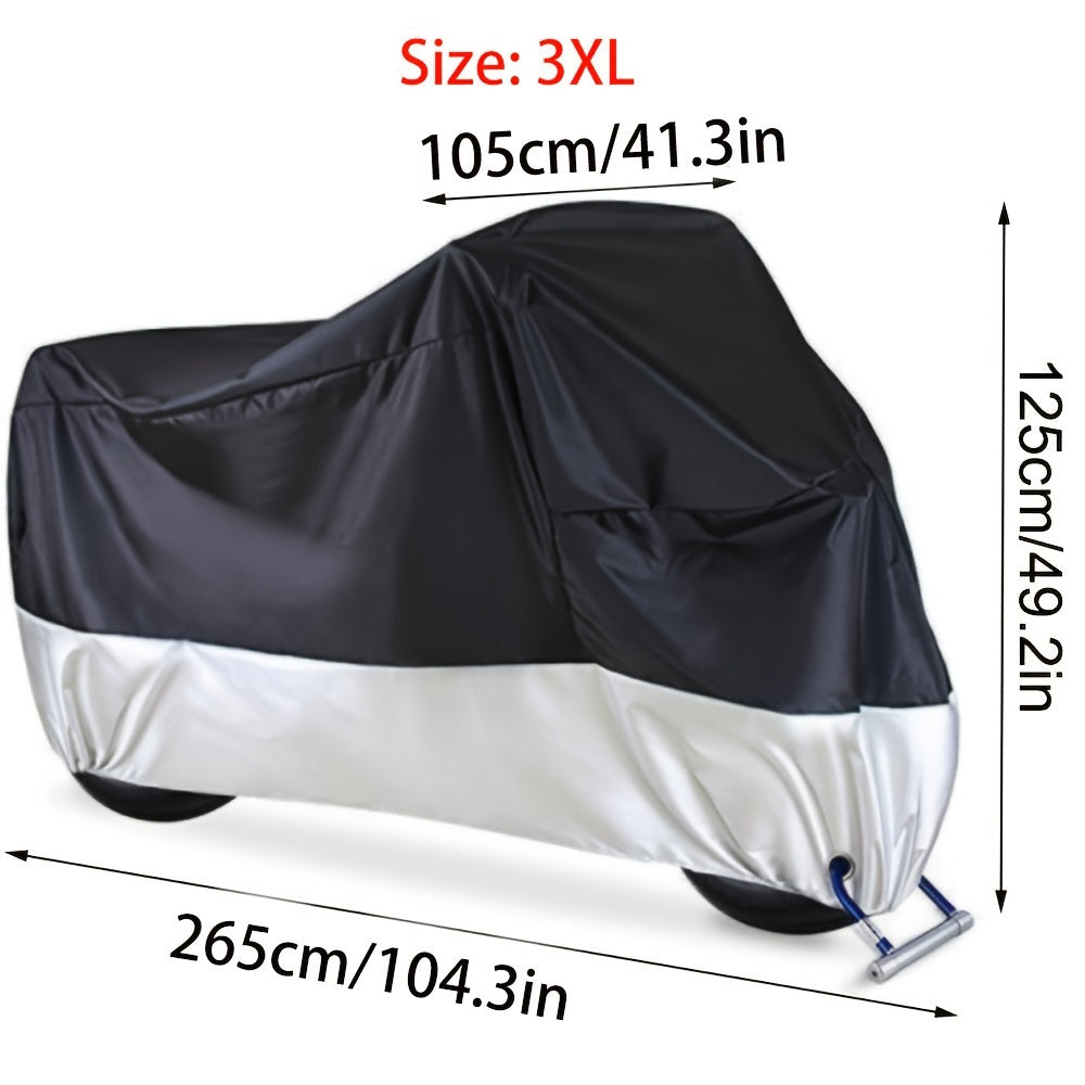 Woven Textile Motorcycle and Bicycle Cover for Dust and Moisture Protection