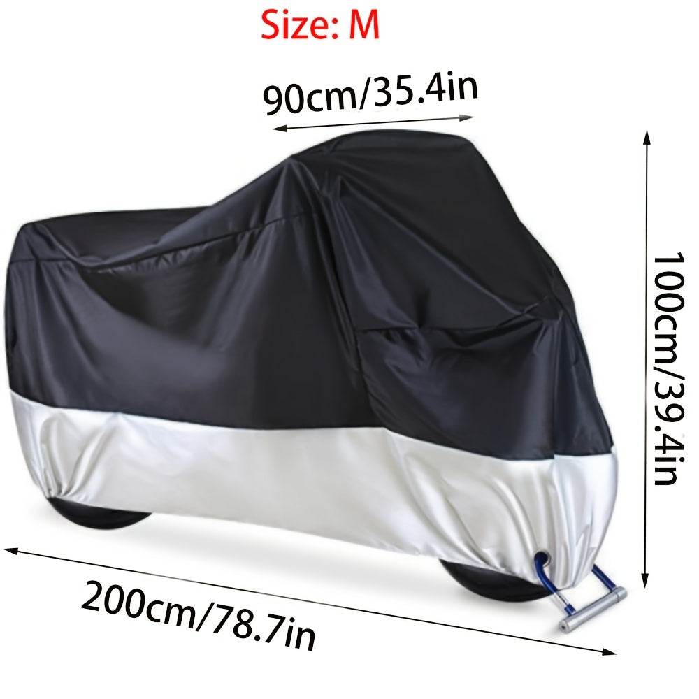 Woven Textile Motorcycle and Bicycle Cover for Dust and Moisture Protection