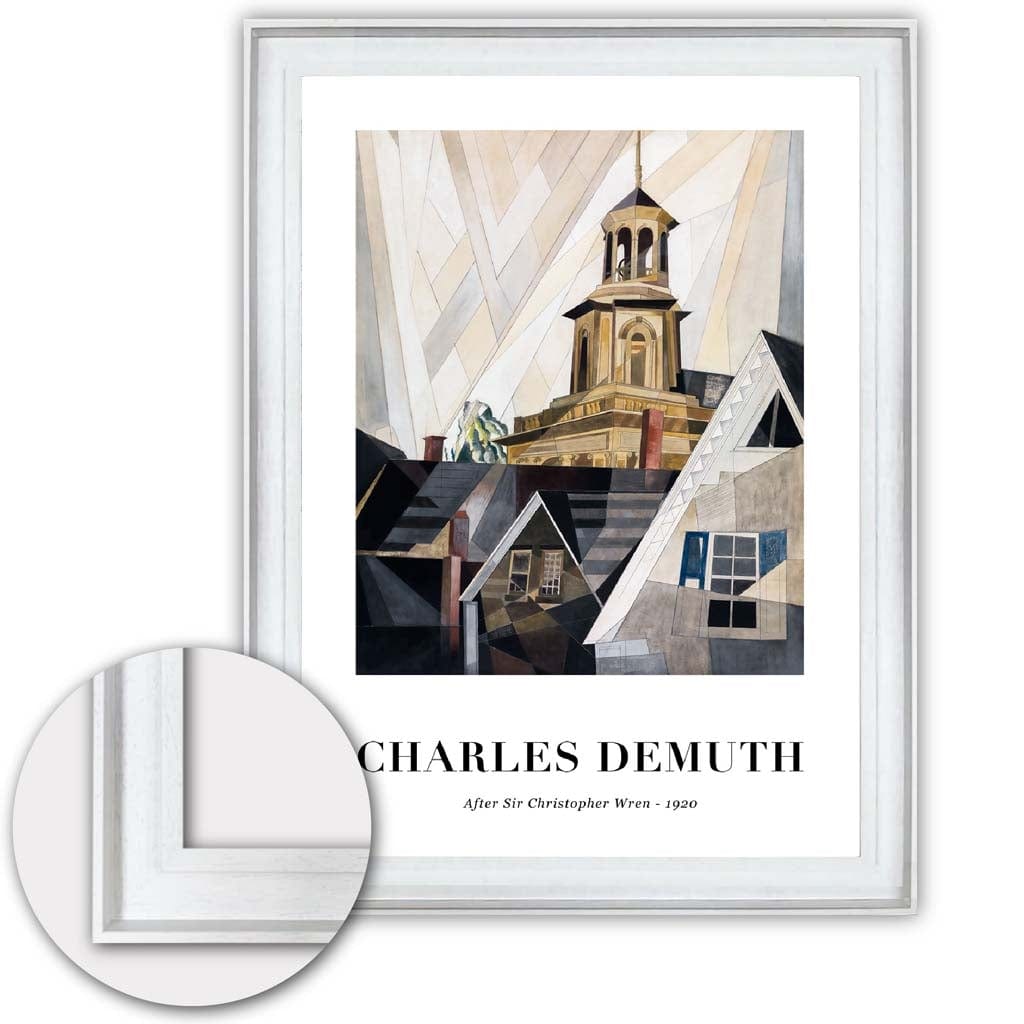 Digitally Restored Art Print Inspired by Christopher Wren
