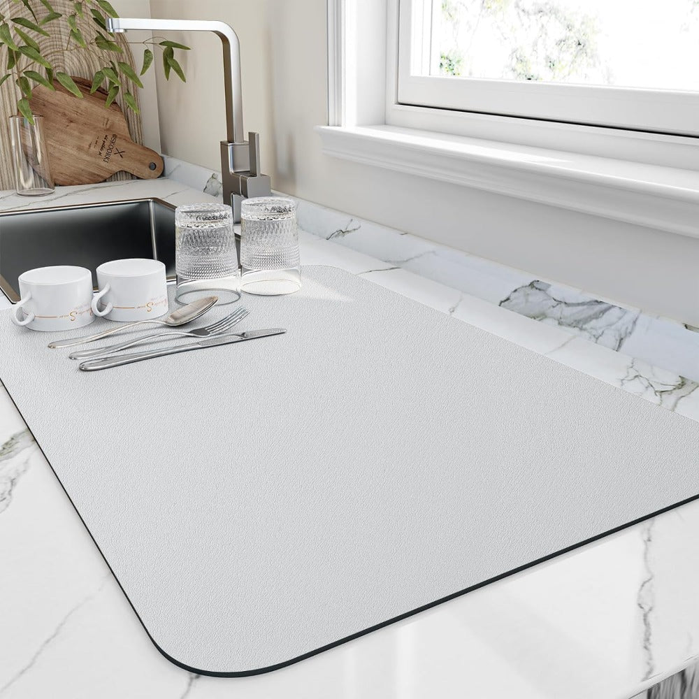 Quick Dry Diatomite Dish Drying Mat