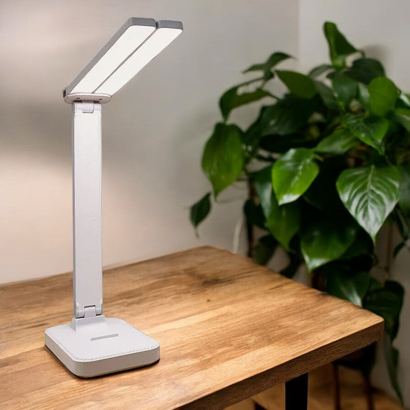 Dimmable Touch-Control LED Reading Lamp - USB Rechargeable, Portable Design