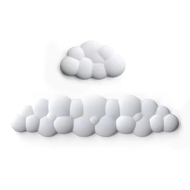 Ergonomic Memory Foam Cloud Wrist Rest for Keyboard and Mouse