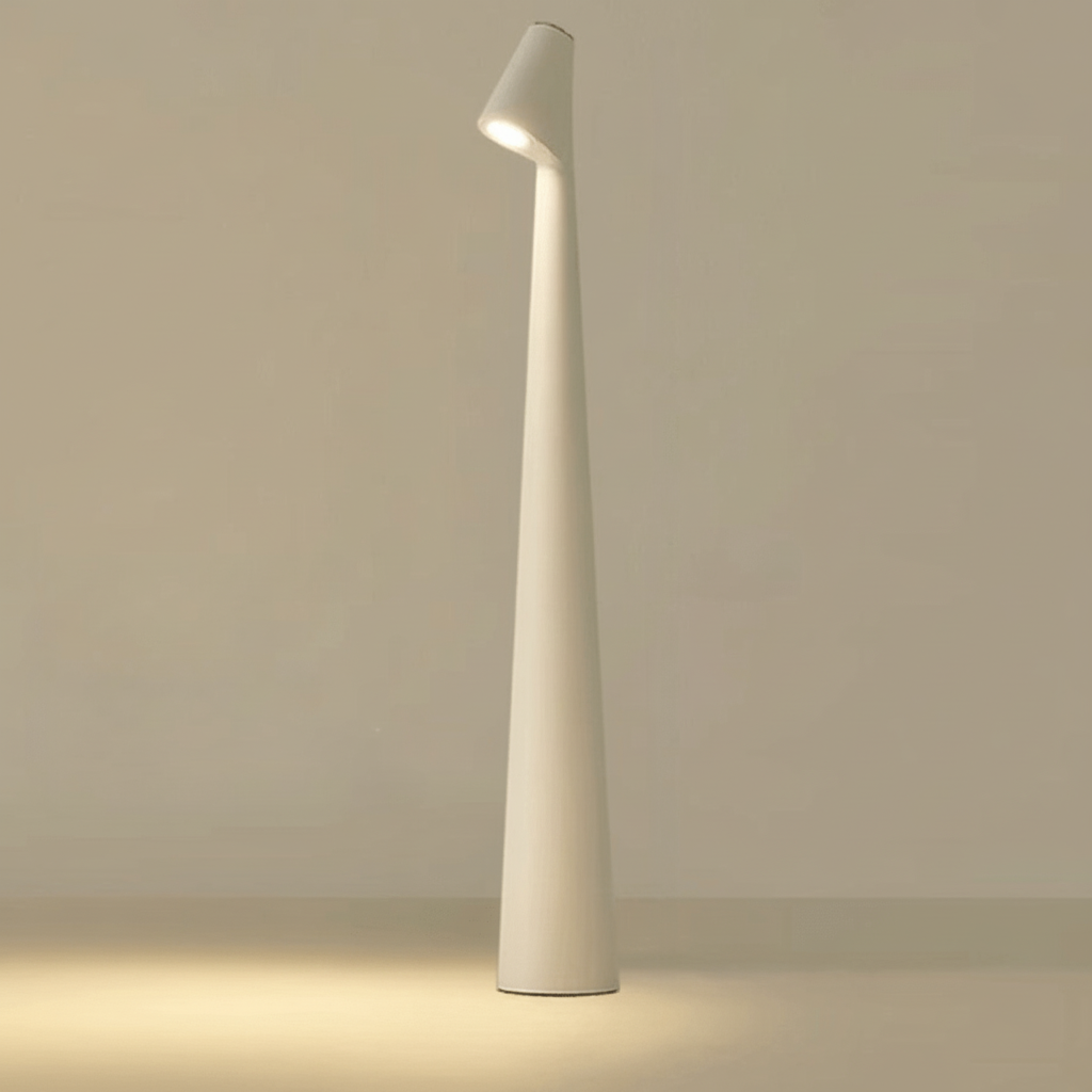 Rechargeable Metal Table Lamp - Stylish Portable Lighting