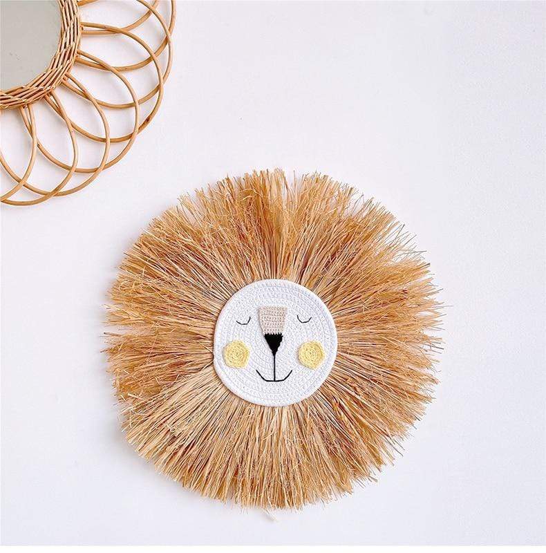 Lion Head Wall Decor for Kids' Room