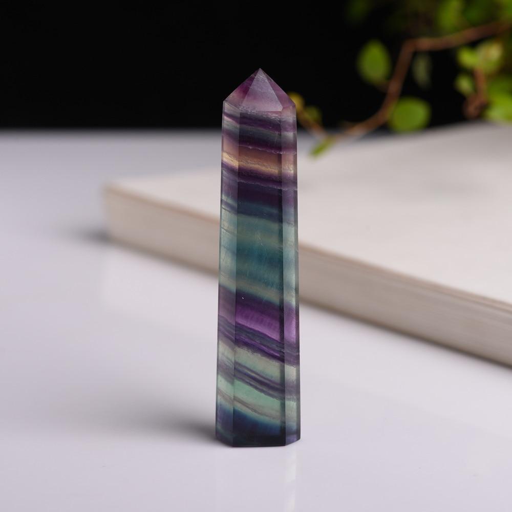 Natural Fluorite Healing Wand for Inner Peace and Chakra Support