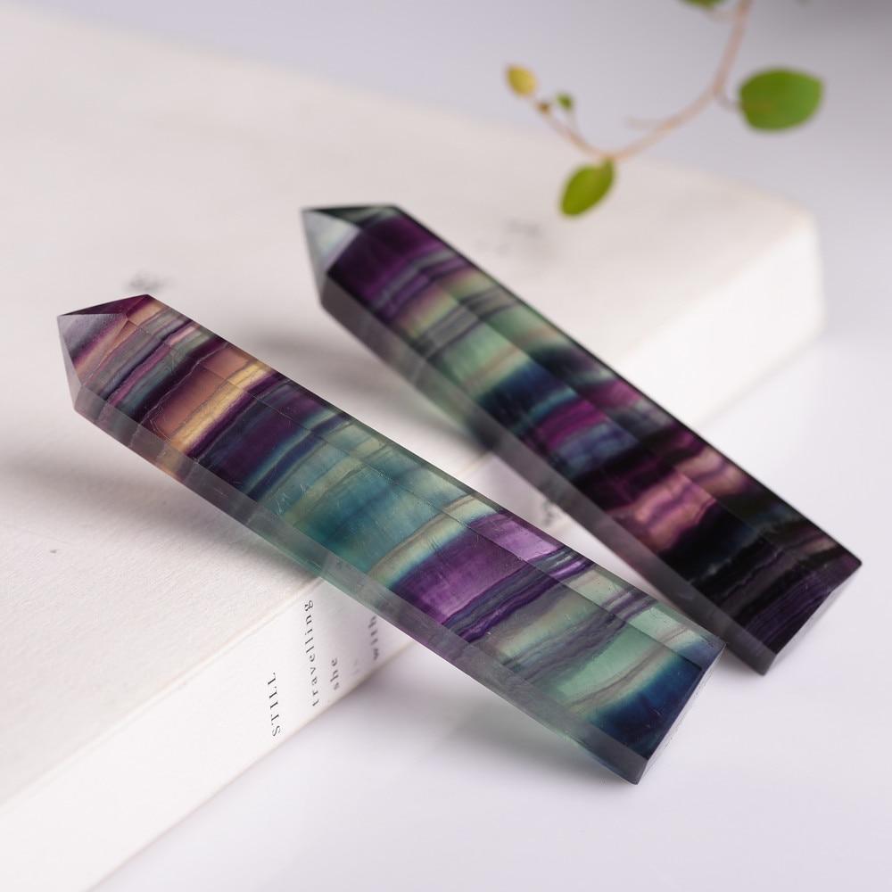 Natural Fluorite Healing Wand for Inner Peace and Chakra Support
