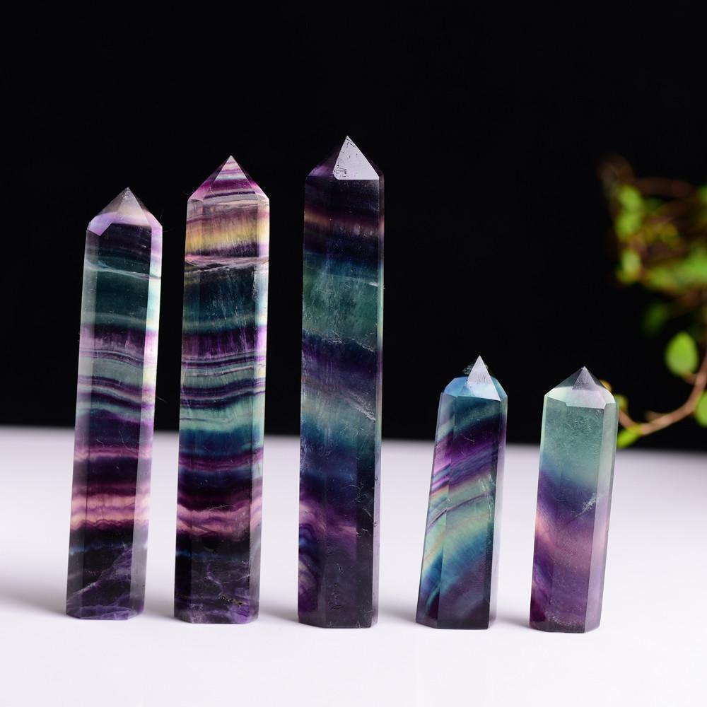 Natural Fluorite Healing Wand for Inner Peace and Chakra Support
