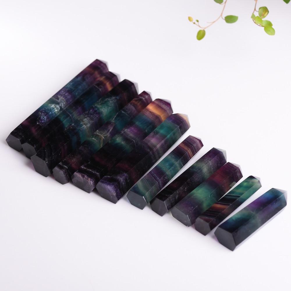 Natural Fluorite Healing Wand for Inner Peace and Chakra Cleansing