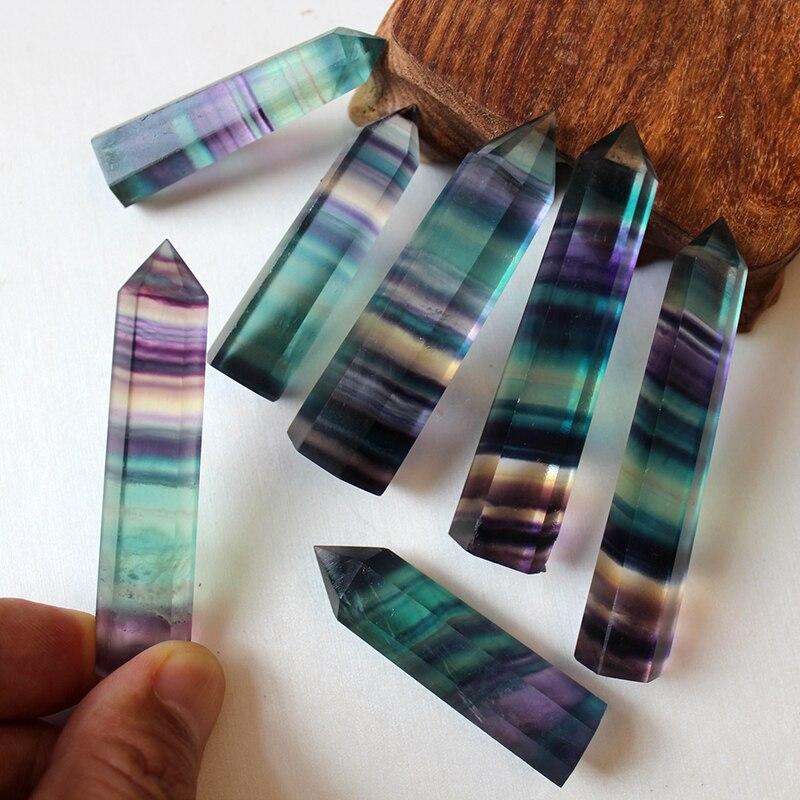 Natural Fluorite Healing Wand for Inner Peace and Chakra Support
