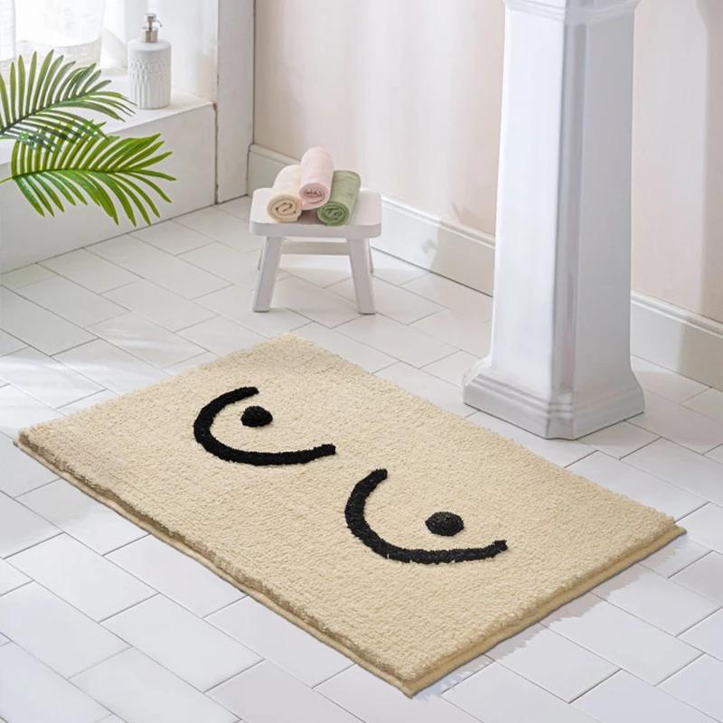 Fluffy Anti-Slip Bathroom Mat