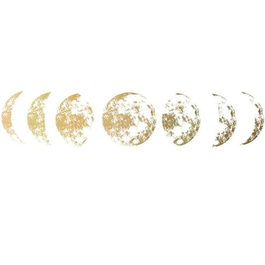 Mouth Phases PVC Wall Sticker 115x21cm