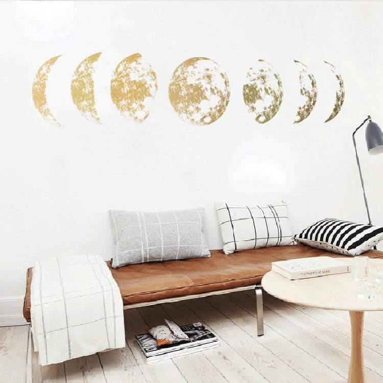 Mouth Phases PVC Wall Sticker 115x21cm