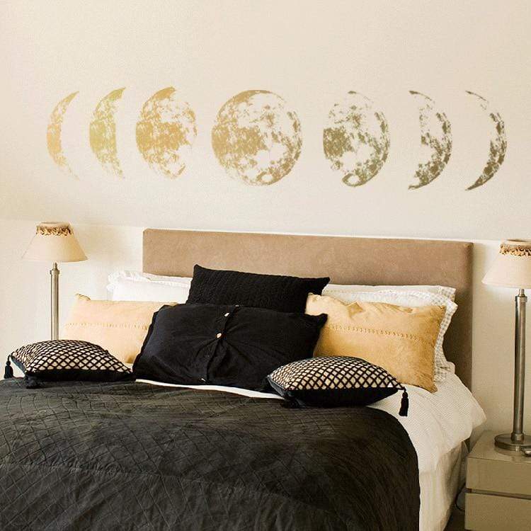Mouth Phases PVC Wall Sticker 115x21cm