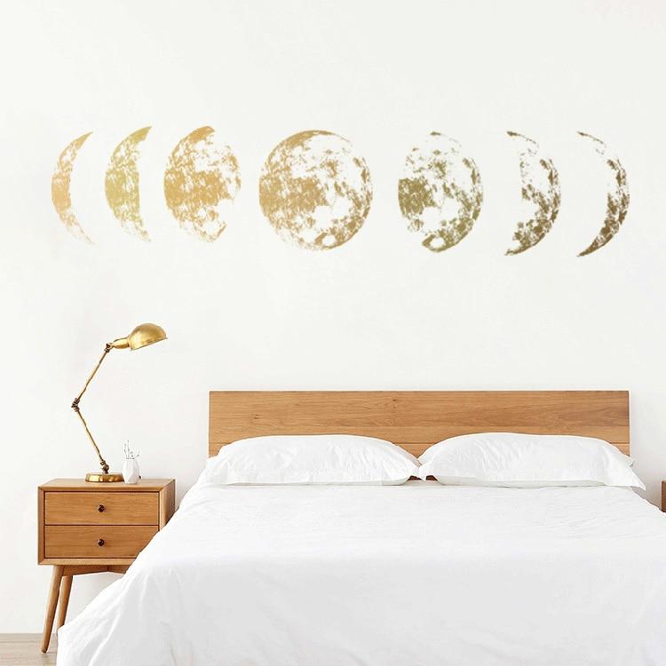 Mouth Phases PVC Wall Sticker 115x21cm