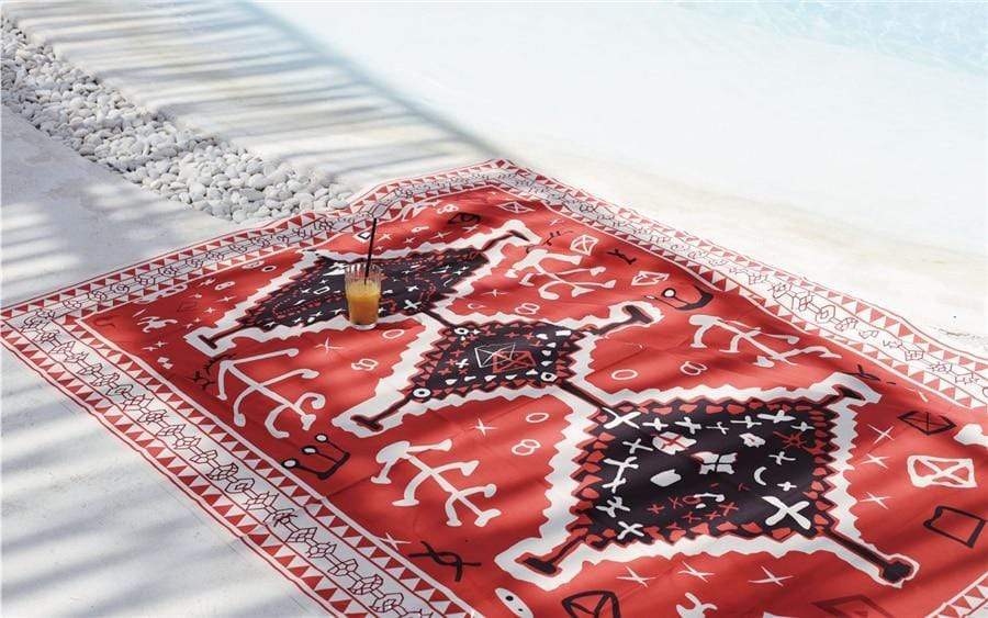 Moroccan Totem Wall Tapestry in 100% Polyester