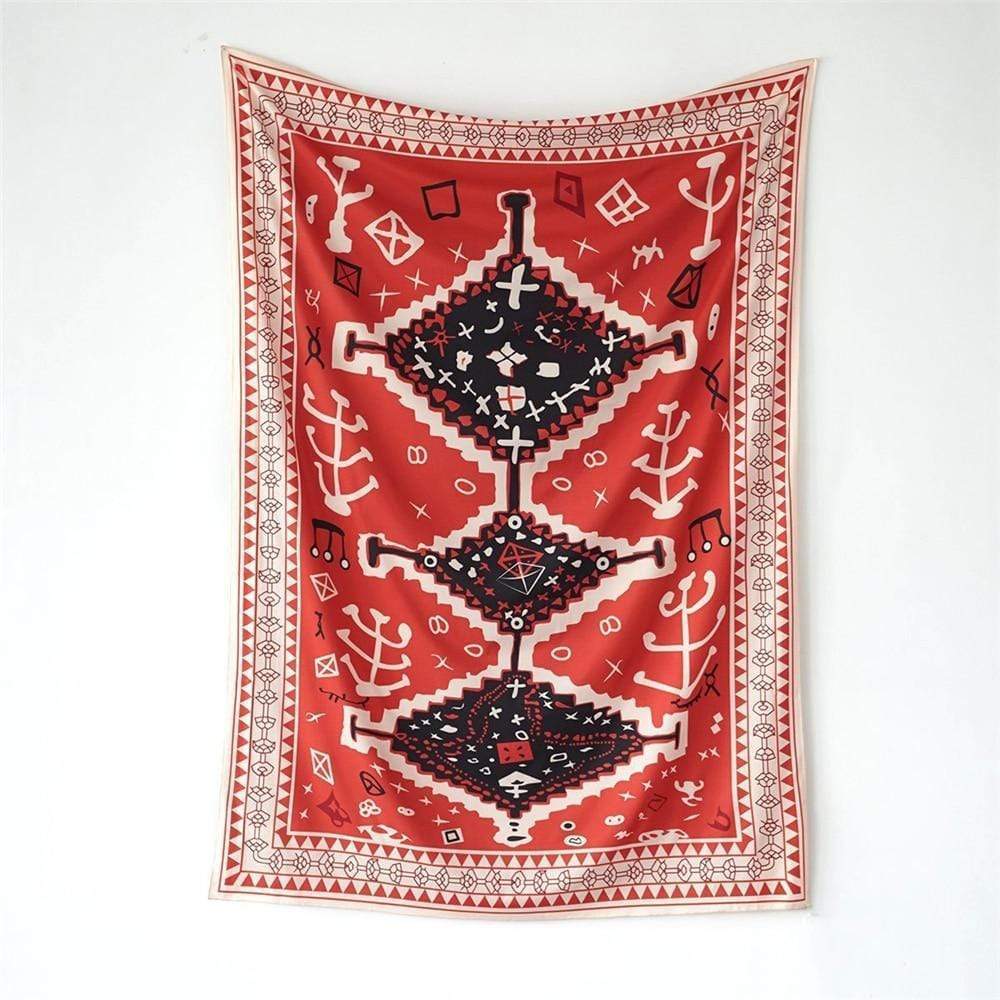 Moroccan Totem Wall Tapestry in 100% Polyester