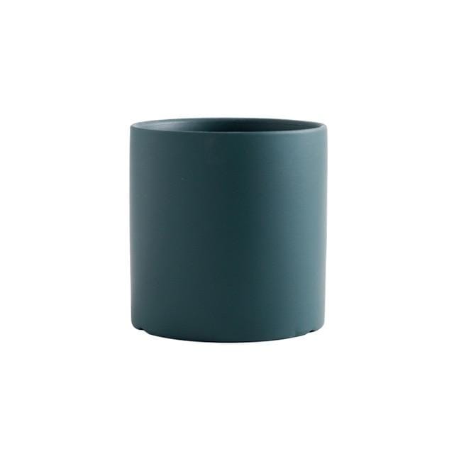 Colorful Stoneware Ceramic Flower Pots