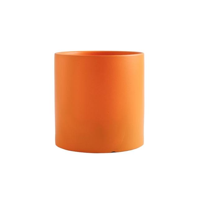 Colorful Stoneware Ceramic Flower Pots