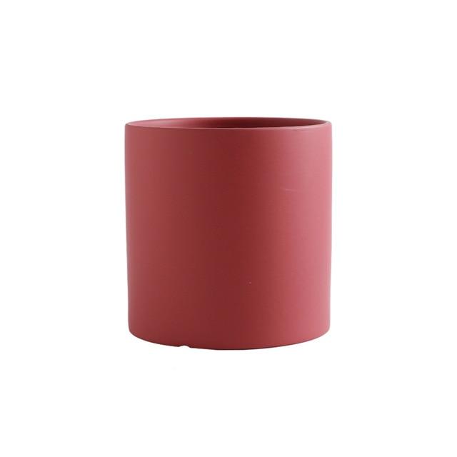 Colorful Stoneware Ceramic Flower Pots