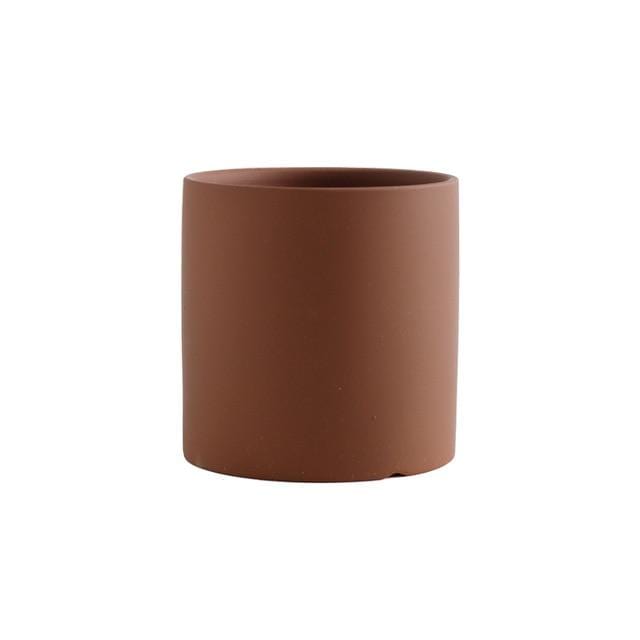 Colorful Stoneware Ceramic Flower Pots