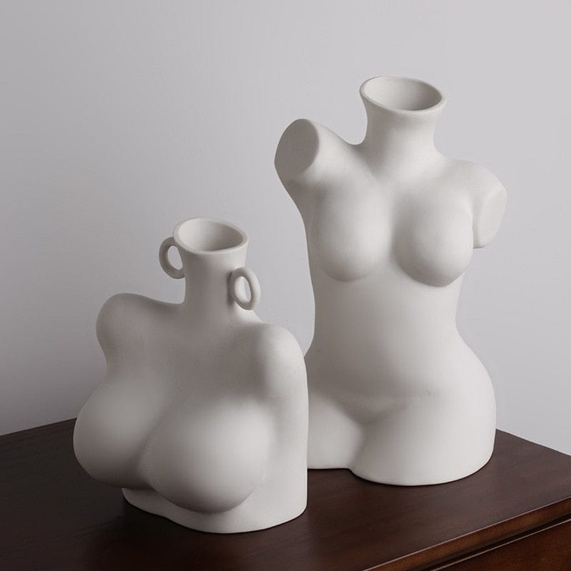 Ceramic Female Form Vase
