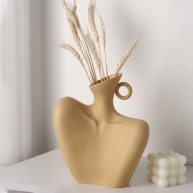 Ceramic Female Form Vase