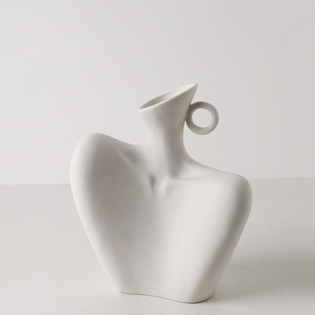 Ceramic Female Form Vase