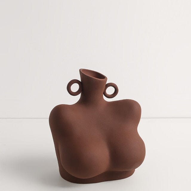 Ceramic Female Form Vase