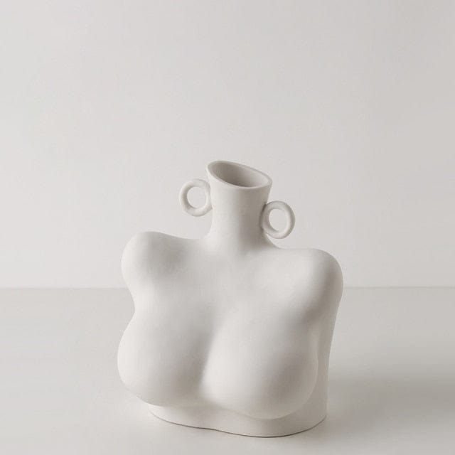 Ceramic Female Form Vase