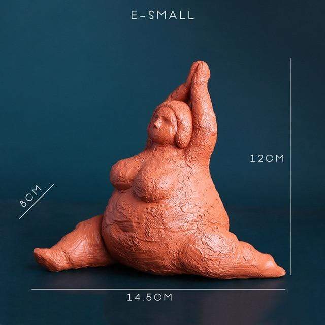 Resin Female Figure Statue for Home Decor