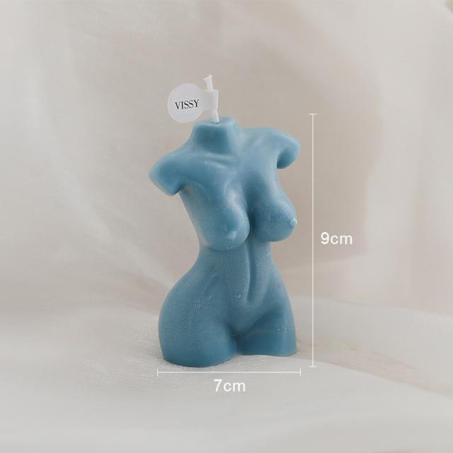 Female Shape Soy Wax Candles - 5 Colors