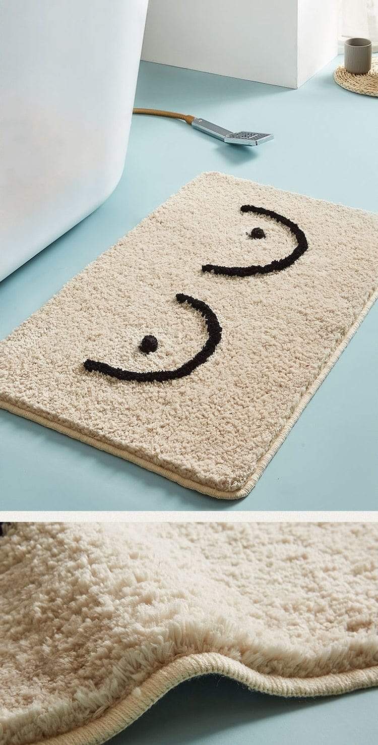 Fluffy Anti-Slip Bathroom Mat