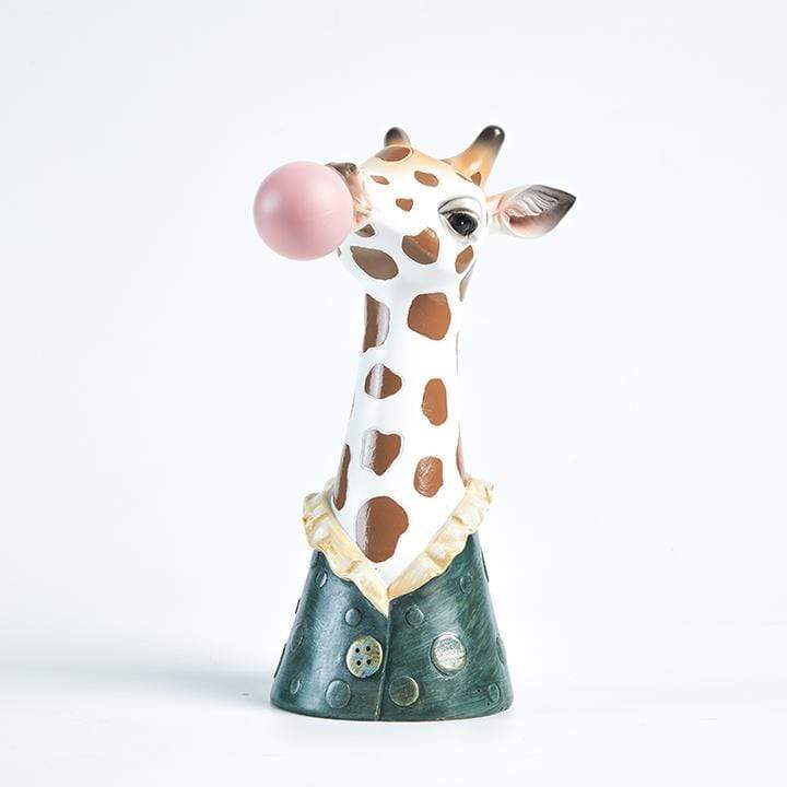Animal Guardian Flower Vase - Zebra or Giraffe Design