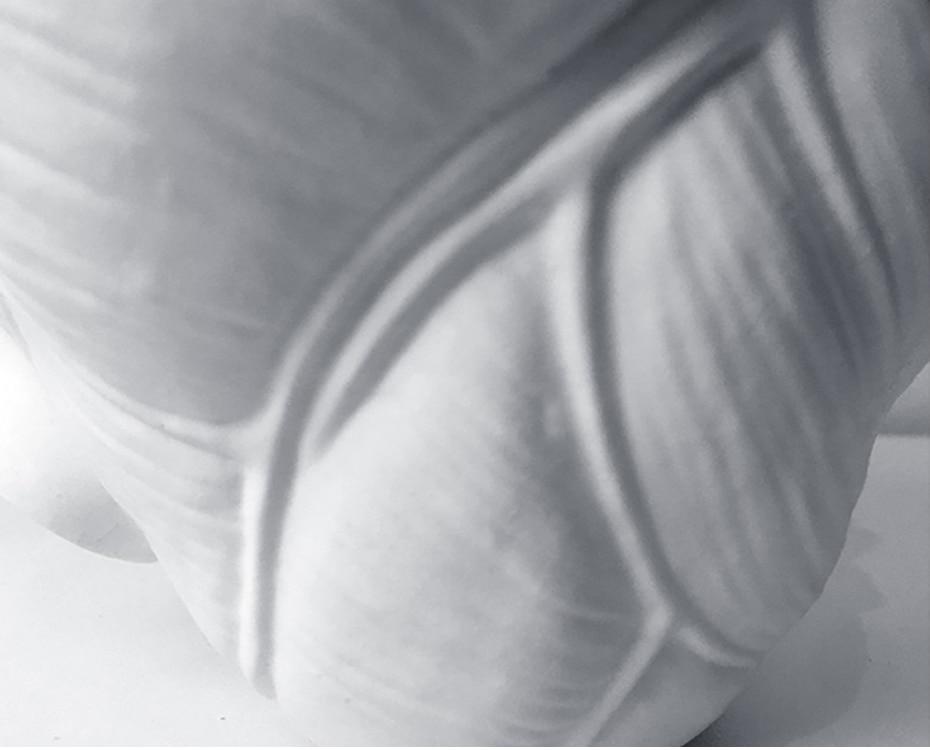 Heart-Shaped Synthetic Resin Flower Vase
