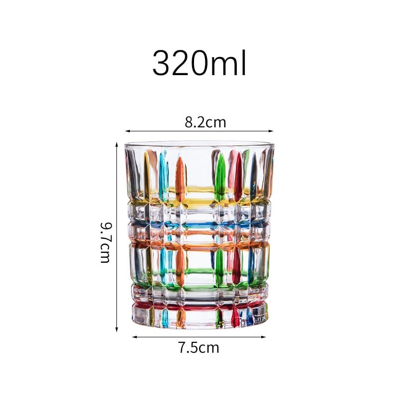 Murano Glass Cocktail Cup with Elegant Design