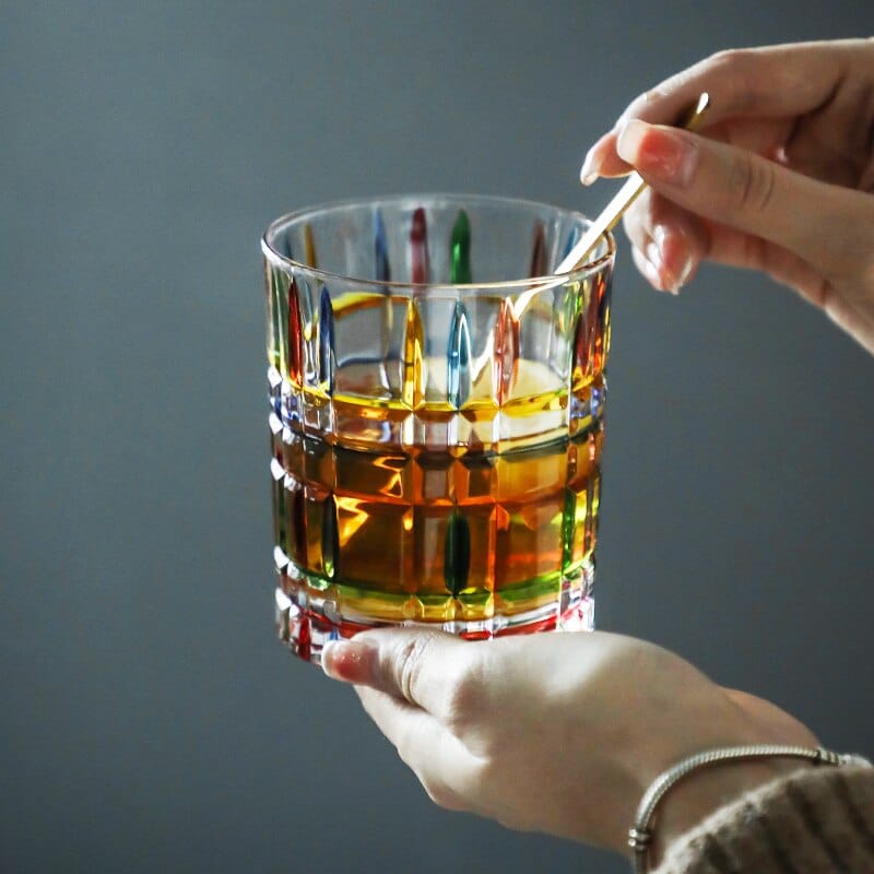 Murano Glass Cocktail Cup with Elegant Design