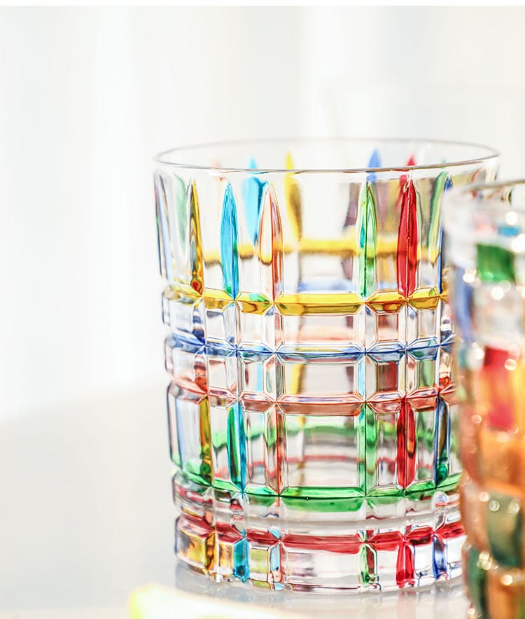 Murano Glass Cocktail Cup with Elegant Design