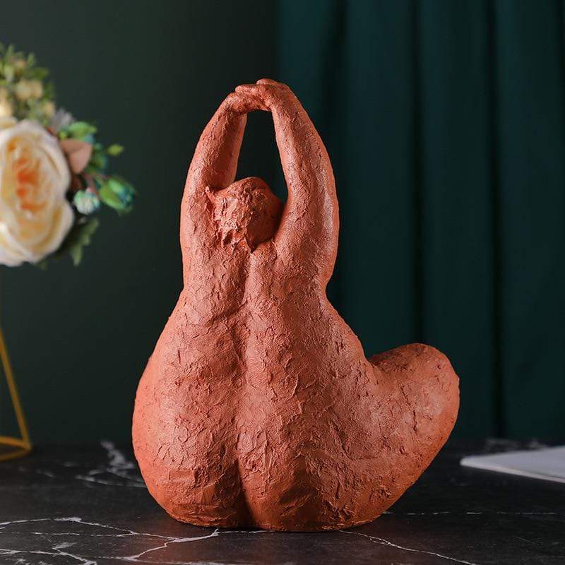 Colorful Resin Female Figure Statue