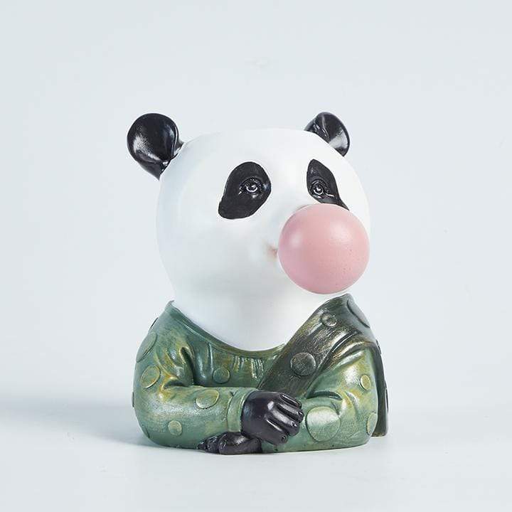 Animal Guardian Flower Vase - Zebra or Giraffe Design