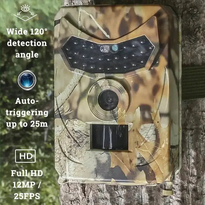 Full HD Motion Detection Wildlife Camera with Infrared Night Vision