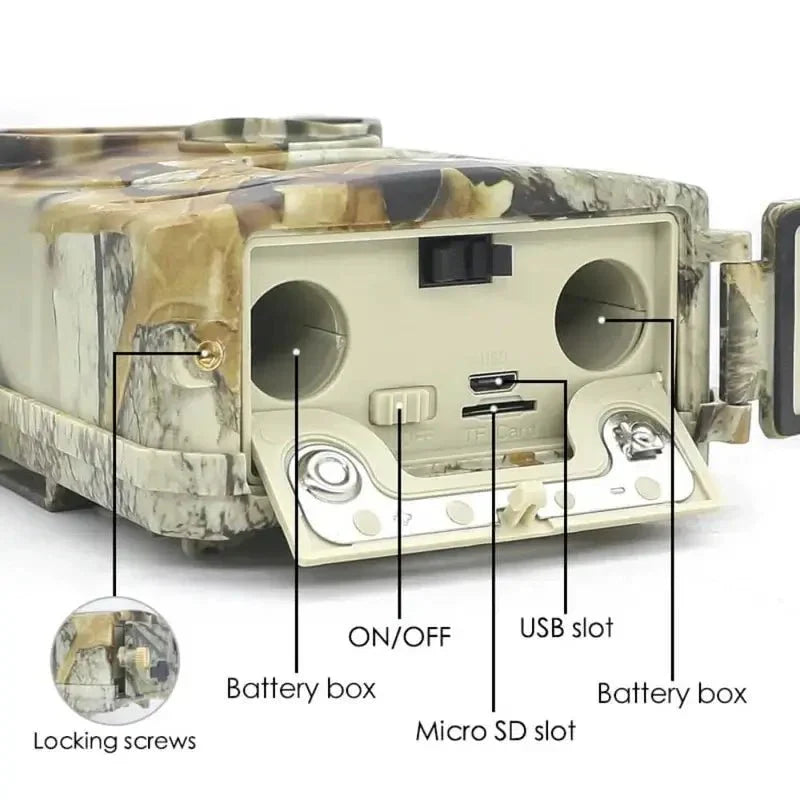 Full HD Motion Detection Wildlife Camera with Infrared Night Vision