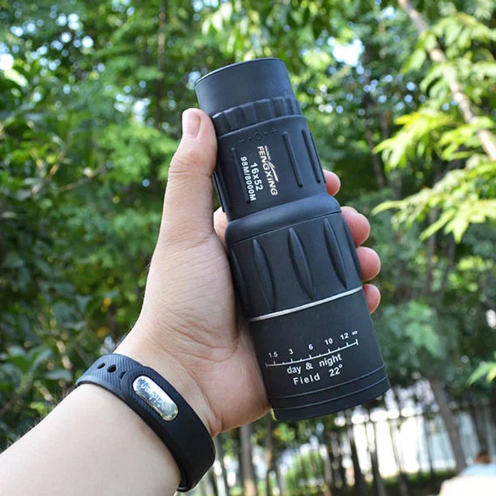 16X Compact Telescope with Clear Optics for Outdoor Adventures