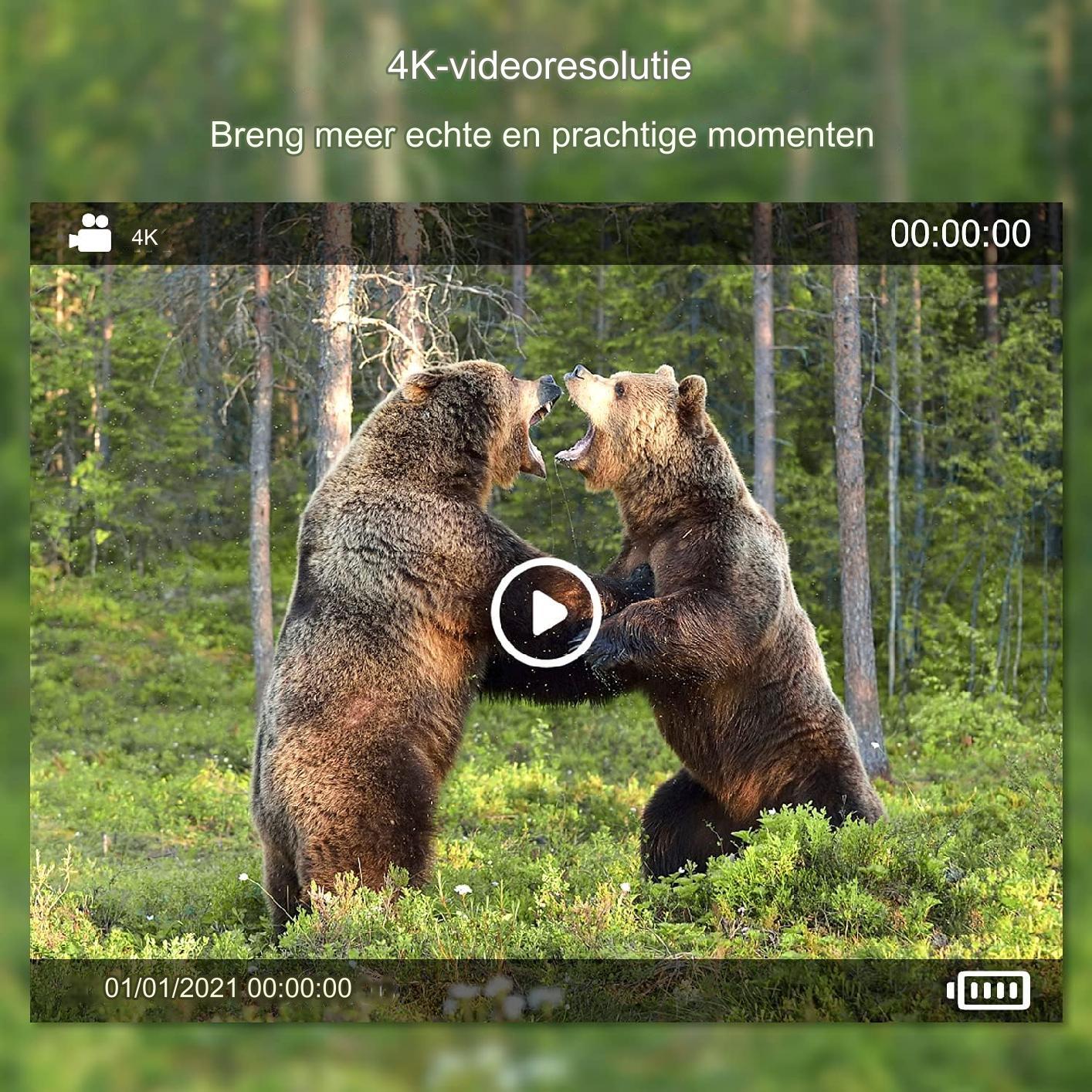 Wildlife Camera with Quick Activation and 21MP Image Quality
