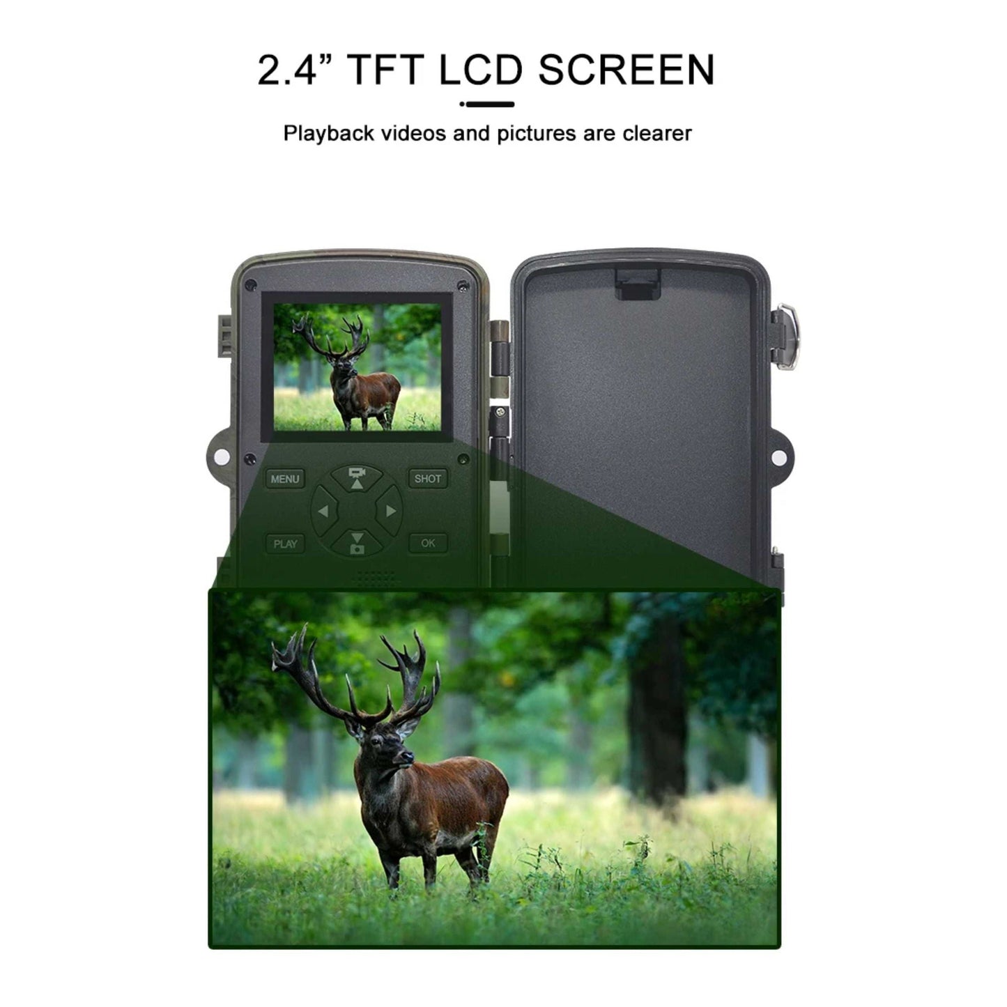 Wildlife Camera with Quick Activation and 21MP Image Quality