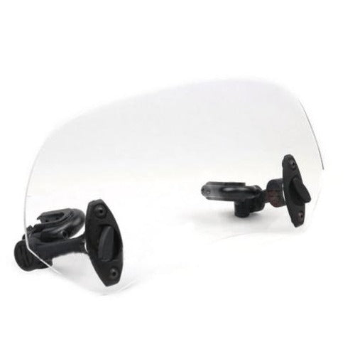 Motorcycle Windshield Extension for Wind Protection and Comfort